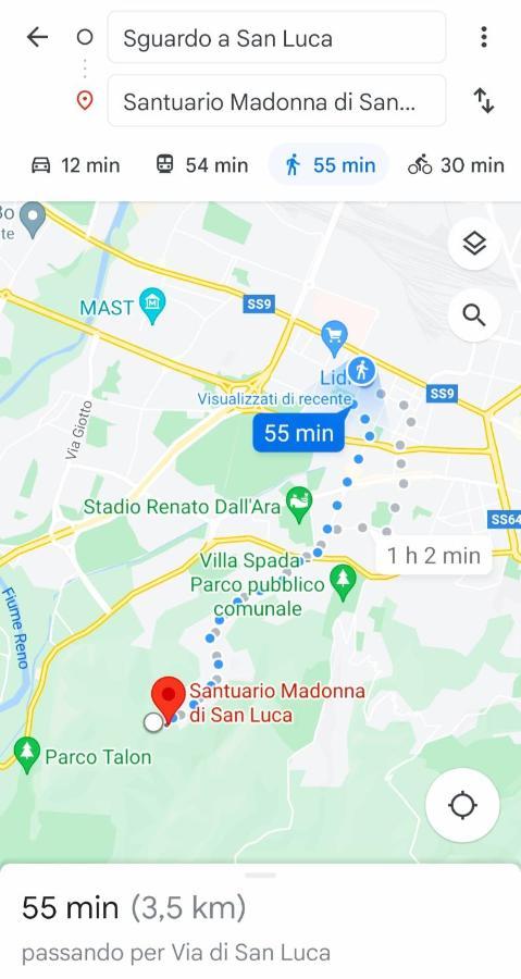 Sguardo A San Luca Apartment ボローニャ エクステリア 写真